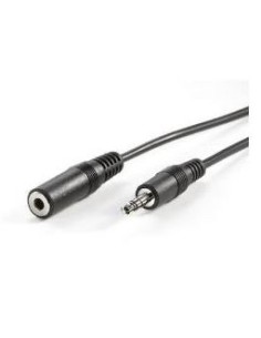 Nilox 2m 3.5mm cavo audio Nero