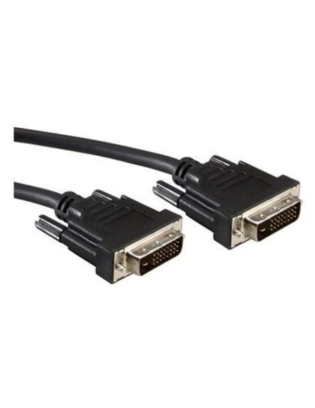 Nilox 2.0m DVI-D M M cavo DVI 2 m Nero