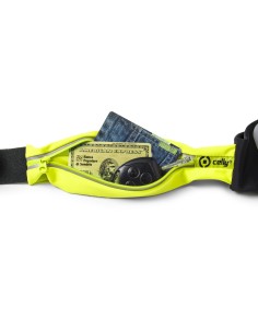 Celly RUNBDUOXXLYL custodia per cellulare 13,7 cm (5.4") Custodia a cintura Nero, Giallo 2