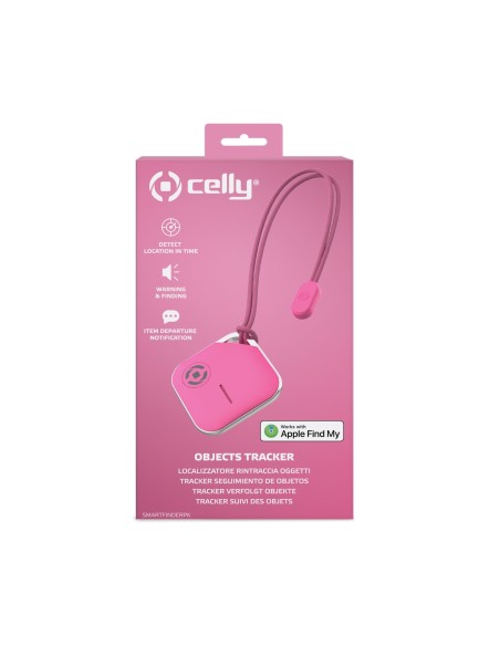 Celly SMARTFINDERPK localizzatore e cercatore GPS Rosa