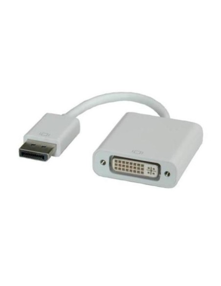 Nilox RO12.03.3133 cavo e adattatore video DisplayPort DVI-I Bianco