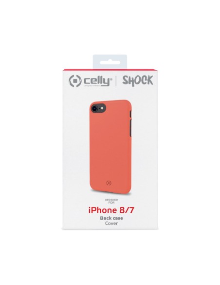Celly Shock custodia per cellulare 11,9 cm (4.7") Cover Arancione Celly Shock custodia per cellulare 11,9 cm (4.7") Cover Arancione