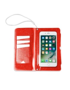 Celly SPLASHWALL18OR custodia per cellulare 15,8 cm (6.2") Custodia a borsellino Rosso