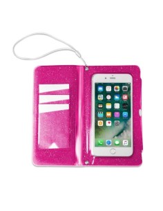 Celly SPLASHWALL18PK custodia per cellulare 14,5 cm (5.7") Custodia a borsellino Rosa