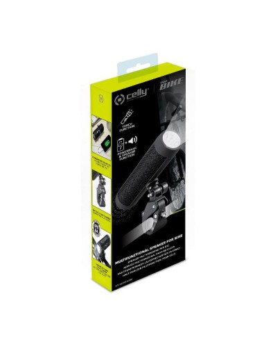 Celly SPEAKERBIKEBK altoparlante portatile e per feste Altoparlante portatile mono Nero 3 W