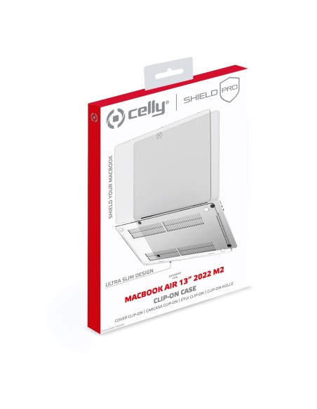 Celly SHIELDAIR13M2 33 cm (13") Cover Trasparente