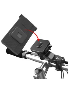 Celly SNAPMAGFLEXBK supporto per personal communication Supporto passivo Telefono cellulare smartphone, Tablet UMPC Nero