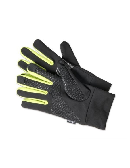Celly SPORTGLOVE17YL Guanto Guanti Unisex Nero, Giallo