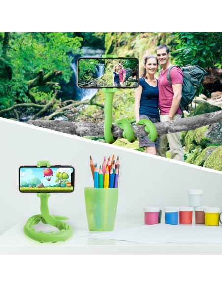 Celly Snake bastone per selfie Universale Verde