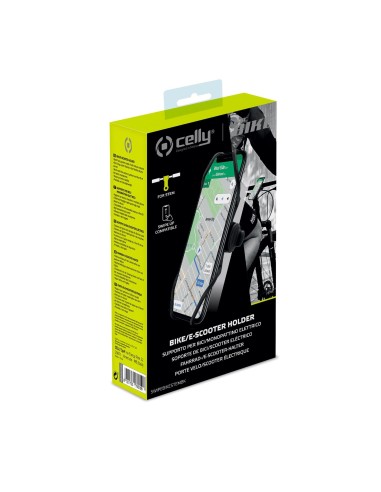 Celly Swipe Bike Supporto passivo Telefono cellulare smartphone Nero