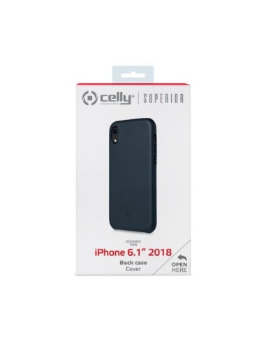 Celly Superior custodia per cellulare 15,5 cm (6.1") Cover Blu