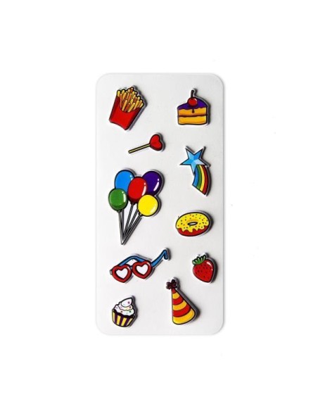 Celly STICKERTEEN05 sticker decorativi Multicolore 10 pz