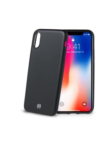 Celly Soft Matt custodia per cellulare Cover Nero