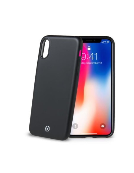 Celly Soft Matt custodia per cellulare Cover Nero Celly Soft Matt custodia per cellulare Cover Nero