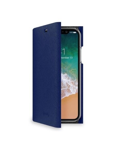 Celly SHELL900BL custodia per cellulare 14,7 cm (5.8") Cover Blu