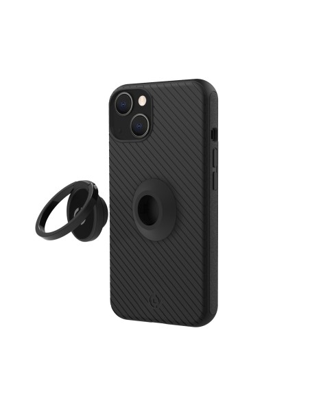 Celly SnapRing Supporto attivo Telefono cellulare smartphone Nero