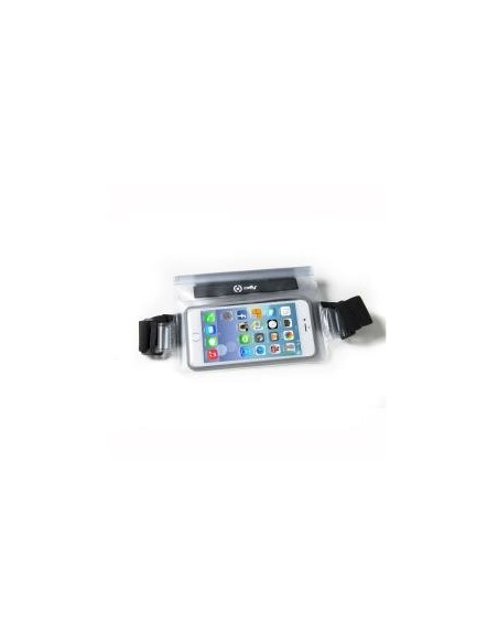 Celly SPLASHBELTWH custodia per cellulare 14,5 cm (5.7") Custodia a cintura Bianco