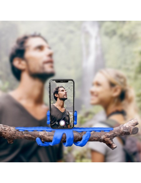 Celly Squiddy Max treppiede Smartphone fotocamera di azione 6 gamba gambe Blu