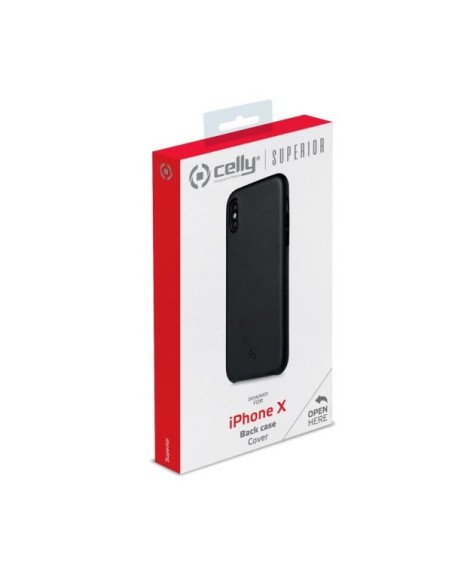 Celly Superior custodia per cellulare 14,7 cm (5.8") Cover Nero Celly Superior custodia per cellulare 14,7 cm (5.8") Cover Nero