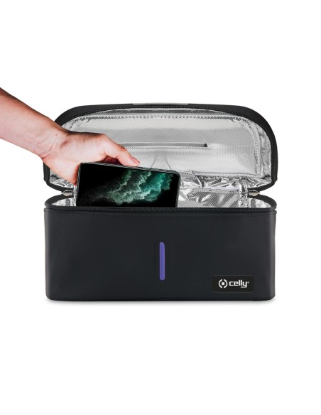 Celly STERILIZERBAG sterilizzatore a raggi ultravioletti Nero UV-C