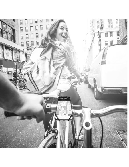 Celly Swipe Bike Supporto passivo Telefono cellulare smartphone Nero