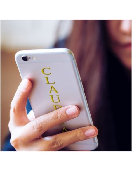 Celly STICKERLETTER01 sticker decorativi Oro 52 pz