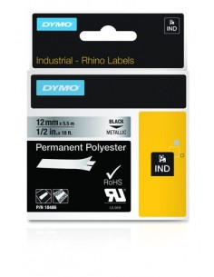 Dymo NASTRO 12MMX5.5M POLIESTERE NE ME D1 RHINOPRO 18486 0071701184863 MATERIALE DI CONSUMO