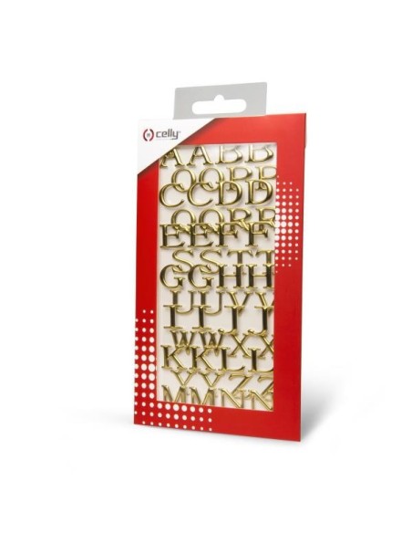Celly STICKERLETTER01 sticker decorativi Oro 52 pz