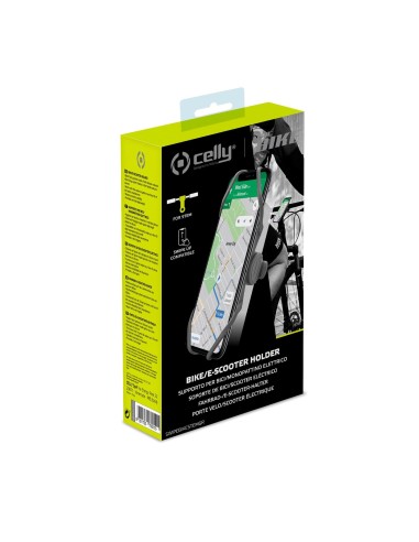 Celly Swipe Bike Supporto passivo Telefono cellulare smartphone Grigio