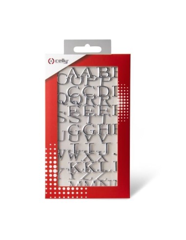 Celly STICKERLETTER02 sticker decorativi Argento 52 pz