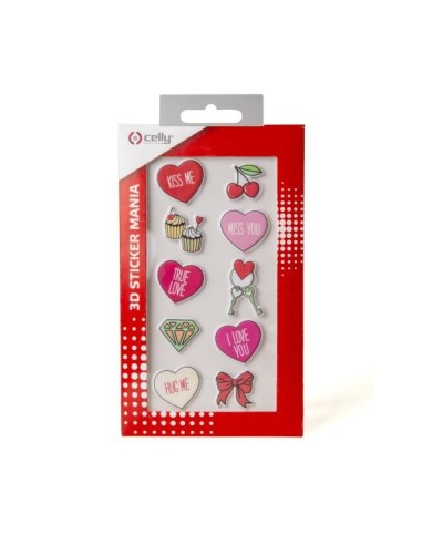 Celly STICKERTEEN07 sticker decorativi Multicolore 10 pz