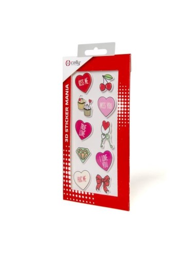 Celly STICKERTEEN07 sticker decorativi Multicolore 10 pz