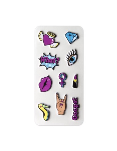 Celly STICKERTEEN02 sticker decorativi Multicolore 10 pz