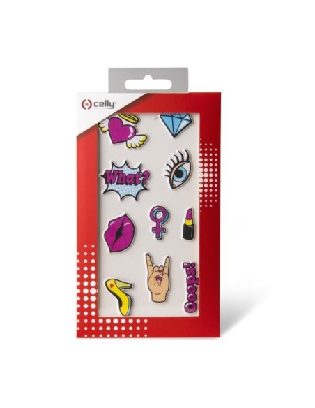 Celly STICKERTEEN02 sticker decorativi Multicolore 10 pz Celly STICKERTEEN02 sticker decorativi Multicolore 10 pz