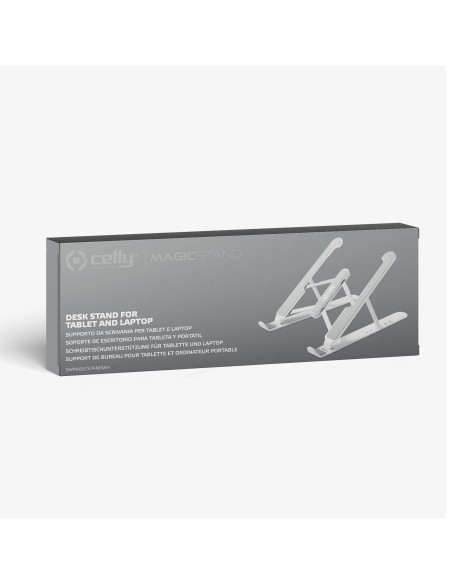 Celly Magic Stand Supporto per computer portatile Bianco 33 cm (13")
