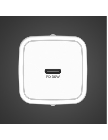 Celly TC1USBC30WWH Caricabatterie per dispositivi mobili Smartphone, Orologio intelligente, Tablet Bianco AC Interno