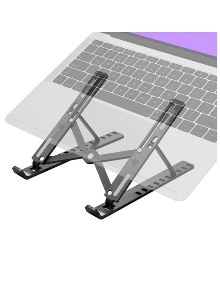 Celly SWMAGICSTAND2 Supporto per computer portatile Nero 39,6 cm (15.6")