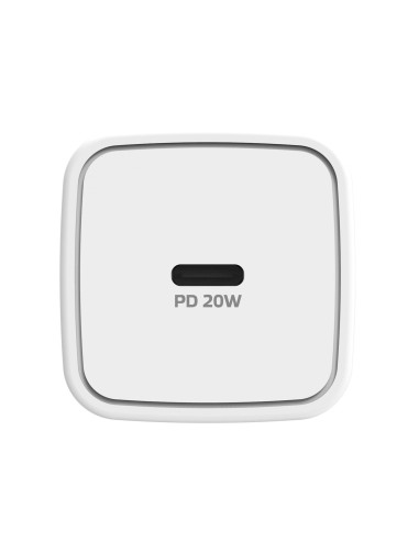 Celly TC1C20WLIGHTWH Caricabatterie per dispositivi mobili Universale Bianco AC Interno