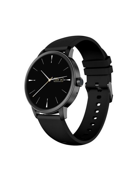Celly TRAINERROUND2BK smartwatch e orologio sportivo 3,25 cm (1.28") Digitale 320 x 320 Pixel Touch screen Nero GPS