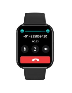 Celly TRAINERWATCH2BK smartwatch e orologio sportivo 4,6 cm (1.81") Digitale 320 x 320 Pixel Touch screen Nero GPS (satellitare) 2
