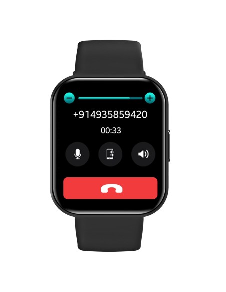 Celly TRAINERWATCH2BK smartwatch e orologio sportivo 4,6 cm (1.81") Digitale 320 x 320 Pixel Touch screen Nero GPS (satellitare)
