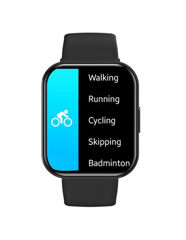 Celly TRAINERWATCH2BK smartwatch e orologio sportivo 4,6 cm (1.81") Digitale 320 x 320 Pixel Touch screen Nero GPS (satellitare)
