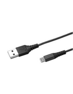 Celly USBLIGHTNYLBK cavo Lightning 1 m Nero