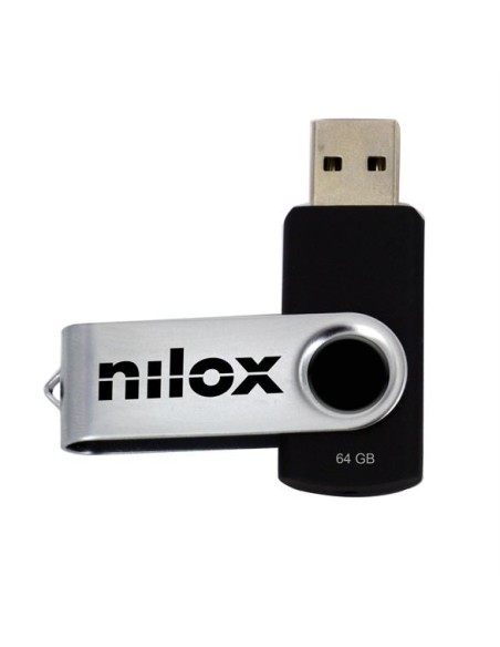 Nilox U3NIL64BL001 unità flash USB 64 GB USB tipo-C 3.2 Gen 1 (3.1 Gen 1) Argento