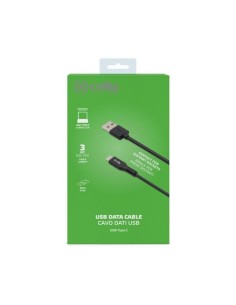 Celly USB-C3MBK cavo USB 3 m USB A USB C Nero 2