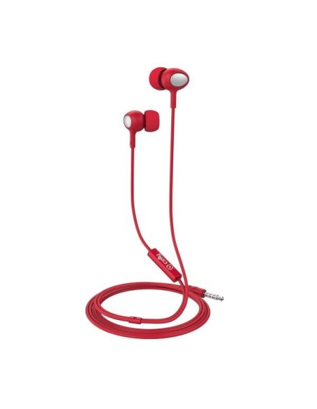 Celly UP500 Auricolare Cablato In-ear Musica e Chiamate Rosso