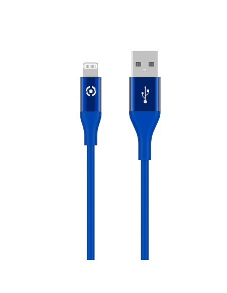 Celly USBLIGHTCOL3MBL cavo Lightning 3 m Blu