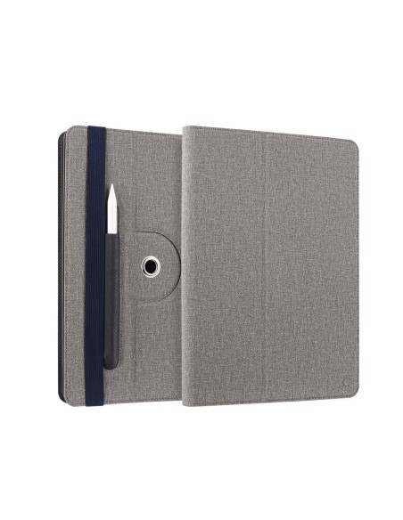 Celly UNIROTTAB11GR custodia per tablet 27,9 cm (11") Custodia flip a libro Grigio