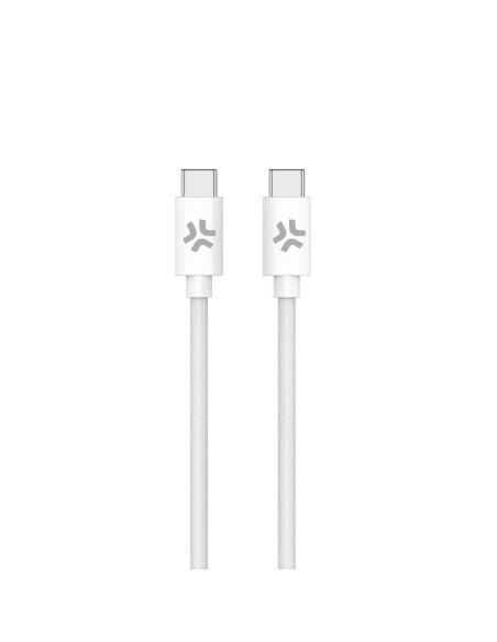 Celly USBCUSBCCOTTWH cavo USB 1,5 m USB C Bianco