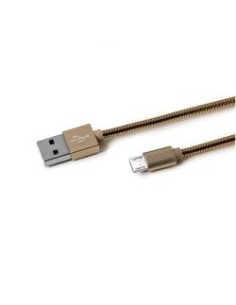 Celly USBMICROSNAKEGD cavo USB USB 2.0 USB A Micro-USB A Oro